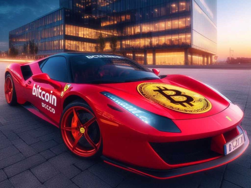 Ferrari has started accepting payment for cars in cryptocurrencies at the request of customers