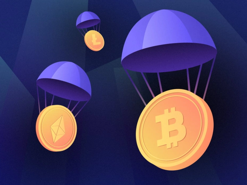 How do I get free tokens on airdrop?