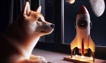 Cryptocurrency wallet with DOGE tokens will travel by rocket to the Moon